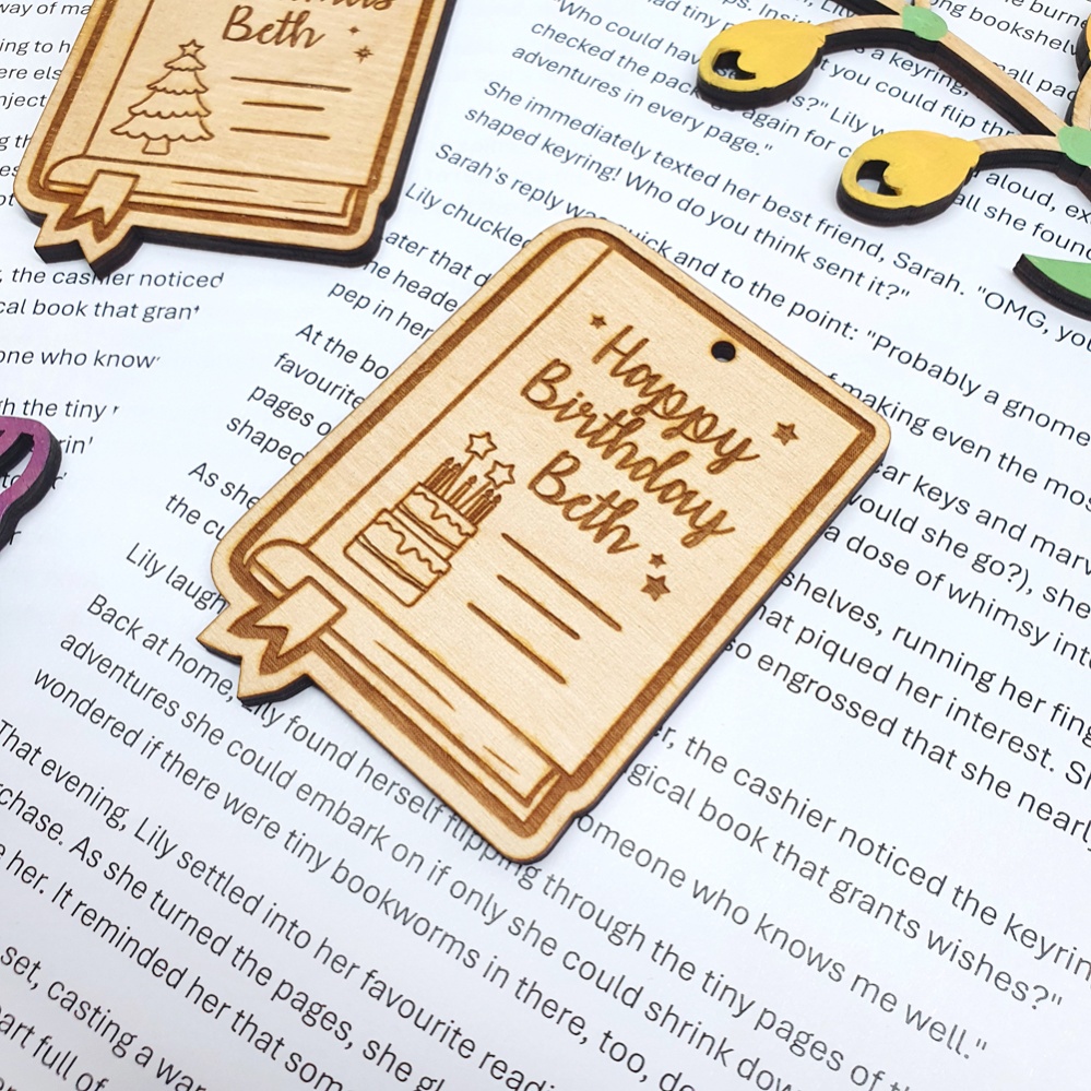 Book Keyring 📖